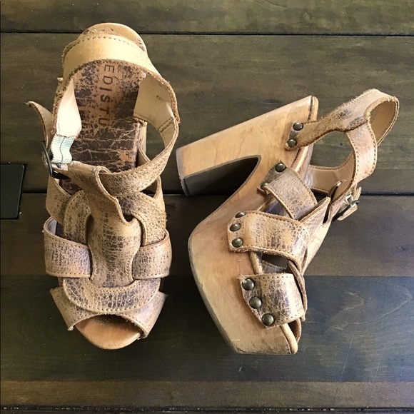 Bed Stu Melissa Platform Sandals - Picture 1 of 5